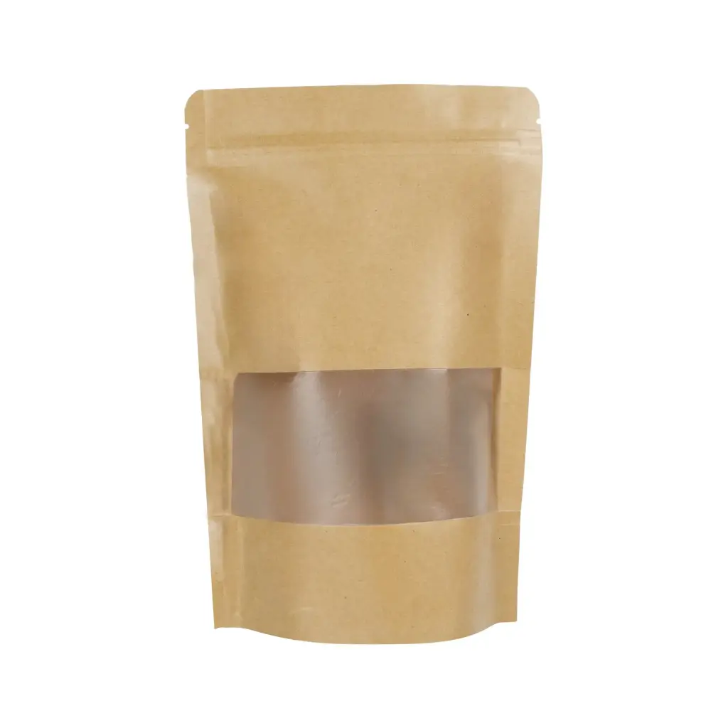 Doy Pack Trilaminado Papel W 100 x 150 + 30mm c/Ventana