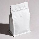  Bolsas Fondo plano trilaminado 130mm x 200mm y fuelle de 70mm c/válvula. (4) Café x 250g