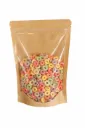 DoyPacks  laminado Frente Cristal, Dorso Papel K 160 x 240mm. Fuelle inferior 40mm. (18)