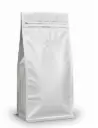 Bolsa Fondo Plano trilaminado 135 x 260 + 75mm c/válvula Café x 500g (5)