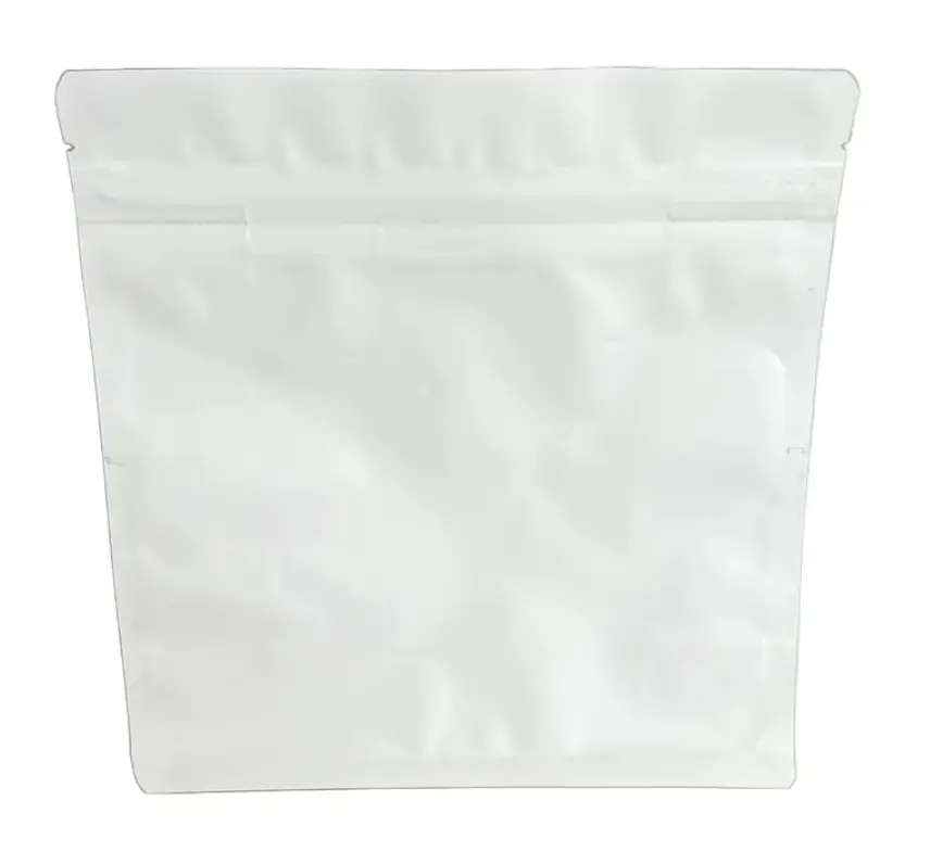 100 Bolsas 8 lados color Blanco mate Ancho 180 x 180mm. Fuelles lateral e inferior de 80mm. (2)