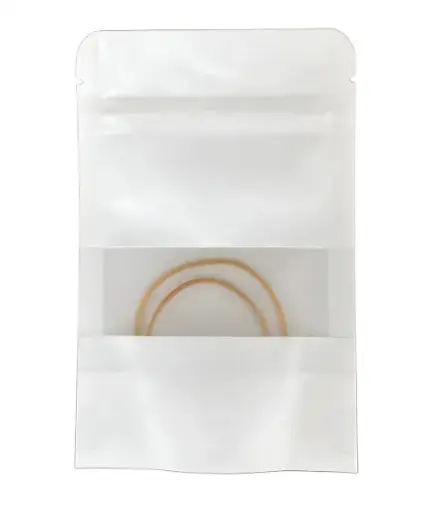 1.000 DoyPacks Trilaminado 90 x 140. Fuelle inferior 30mm c/Ventana 16