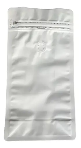 100 Bolsa Fondo Plano trilaminado 135 x 260 + 75mm c/válvula (5)