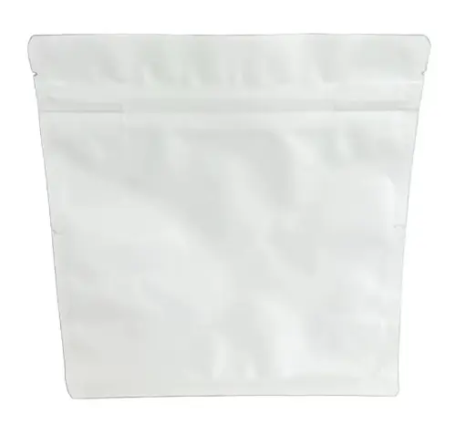 100 Bolsas 8 lados color Blanco mate Ancho 180 x 180mm. Fuelles lateral e inferior de 80mm. (2)